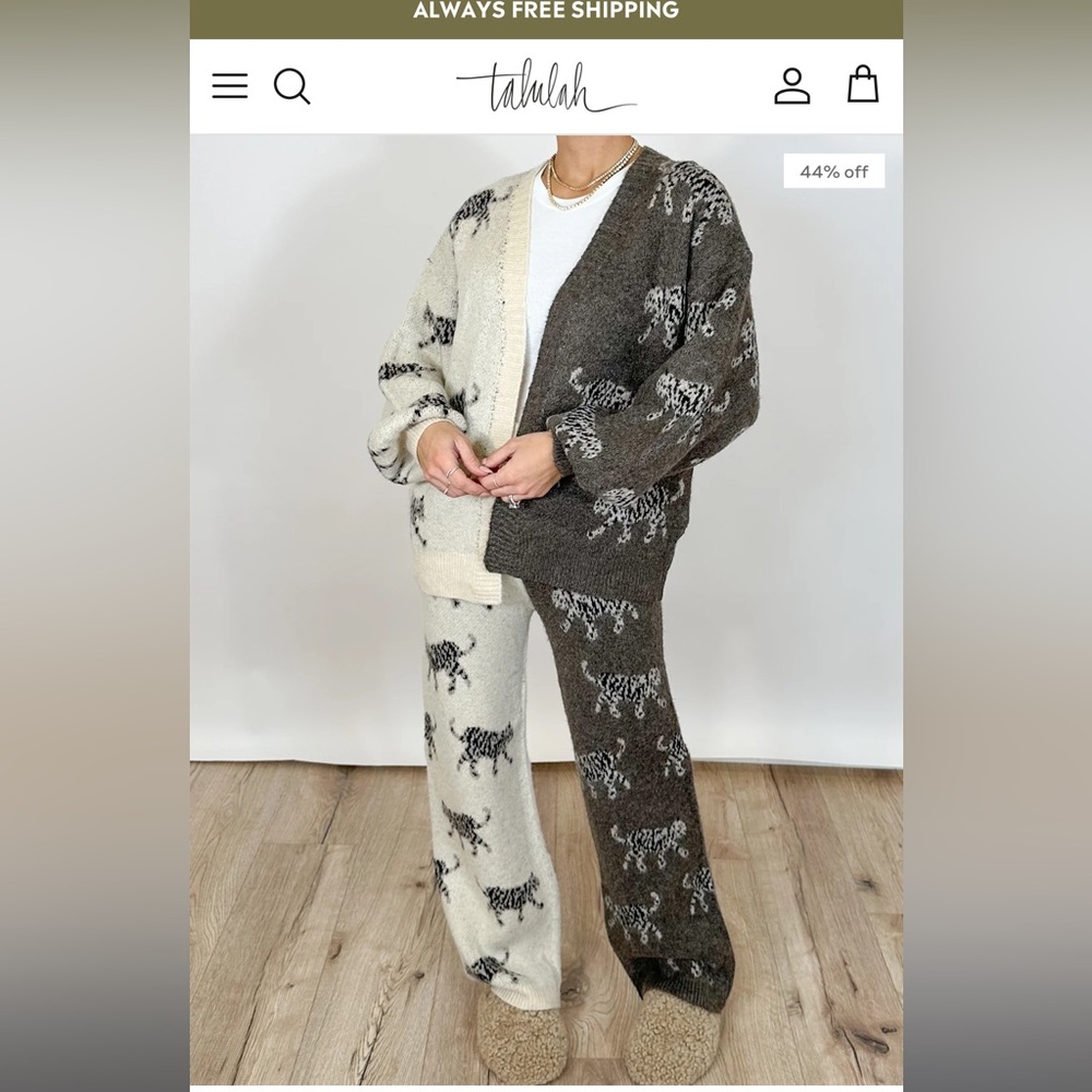 talulah isla lounge set NWT